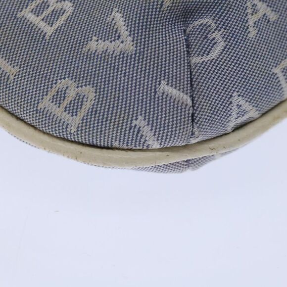 Bulgari Logo Blue Canvas Shoulder Bag (Pre-Owned) - Picture 15 of 16